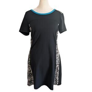 Title Nine Black Blue Overdrive Gidget 3.0 Dream Dress Small